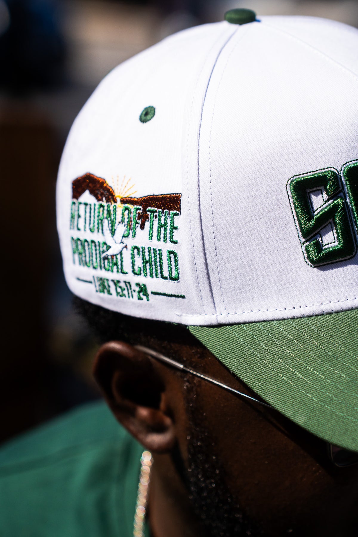 SAINT Obsidian Green Snapback