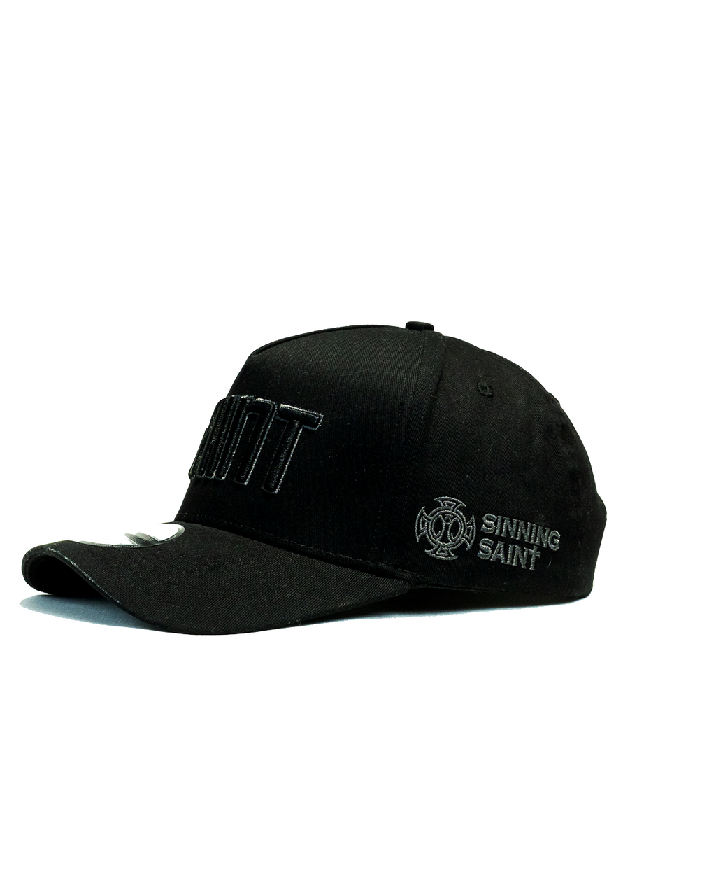 SAINT Whisper Black Snapback